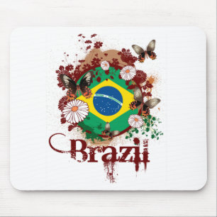 Mousepad Borboleta Brasil