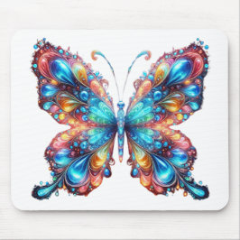 Mousepad Borboleta brilhante