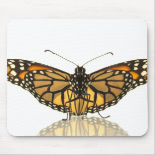 Mousepad Borboleta de monarca com propagação das asas