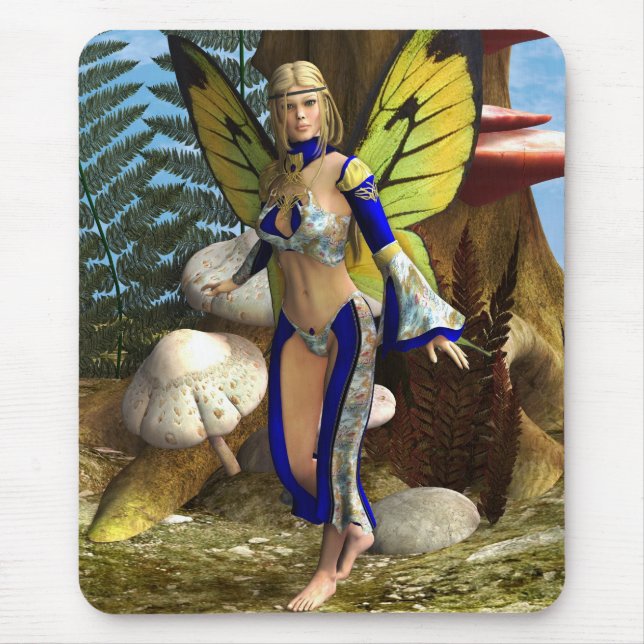 Mousepad Borboleta Fada (Frente)