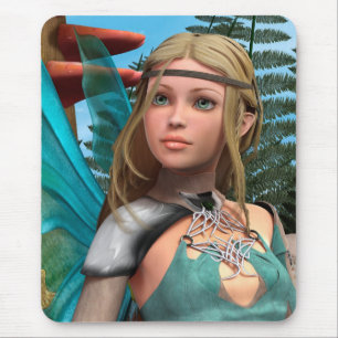 Mousepad Borboleta Fada
