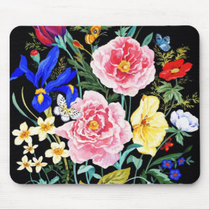 Mousepad Borboleta floral