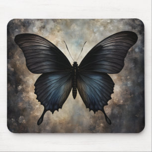 Mousepad Borboleta Gótica Preta