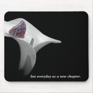 Mousepad Borboleta Morpho comum na Lily