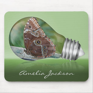 Mousepad Borboleta na ampola
