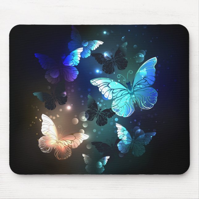 Mousepad Borboleta Noturna Flutuante (Frente)