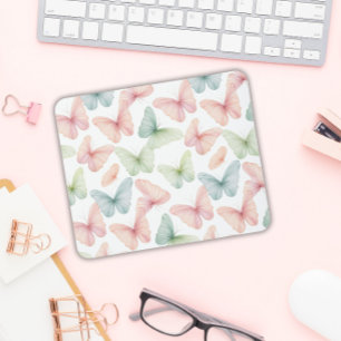 Mousepad Borboleta Pastel