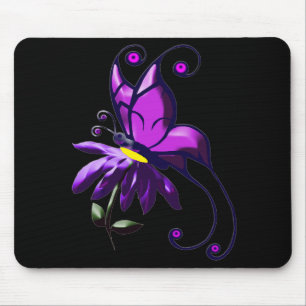 Mousepad Borboleta roxa