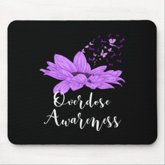 Mousepad Borboleta Roxo Fita Roxo Awarene Sobredosagem de G