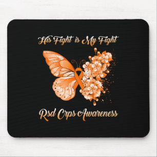 Mousepad Borboleta Sua Luta É A Minha Luta Contra A Sida Cr