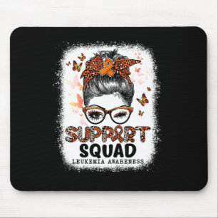 Mousepad Borboleta Torácica Mama Laranja Leucemia