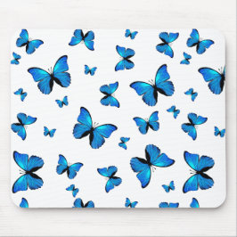 Mousepad Borboletas Azuis