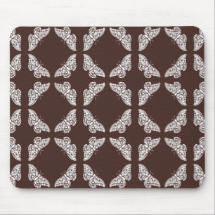 Mousepad Borboletas de Artes e Artesanatos de Mahogany