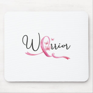 Mousepad Borboletas do Mês do Cancer da Mama Fita rosa Fita