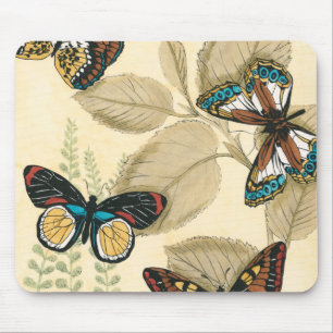 Mousepad Borboletas planando sobre folhas