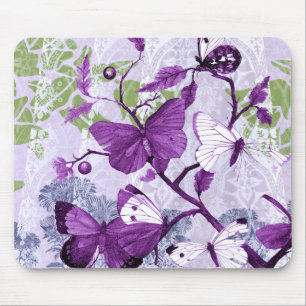 Mousepad Borboletas Roxas Populares