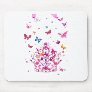 Mousepad Borboletas voadoras coloridas com Impressão de art