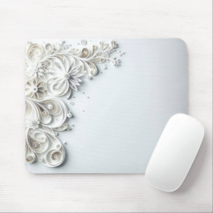 Mousepad Borda de Enfileiramento de Papel Elegante