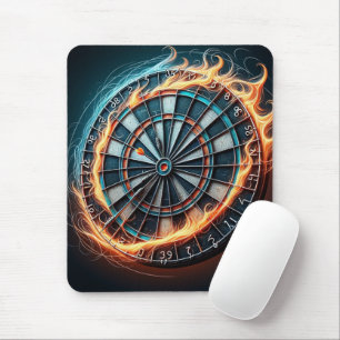 Mousepad Borda de Fiery com Explosão de Bullseye