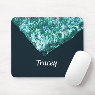 Mousepad Borda de sequências azuis