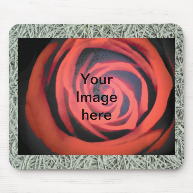 Mousepad Borda de textura de cadeia (Frente)