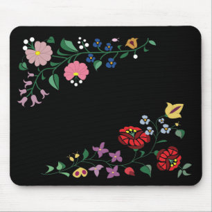 Mousepad Bordado floral