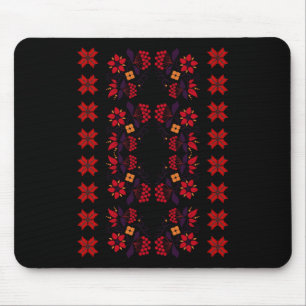 Mousepad Bordado Ucraniano Vyshyvanka Étnico