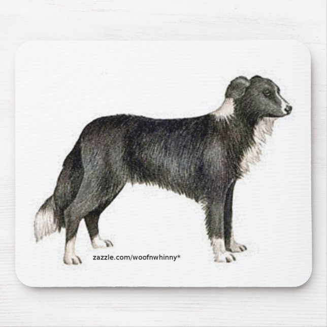 Mousepad Border Collie (Frente)