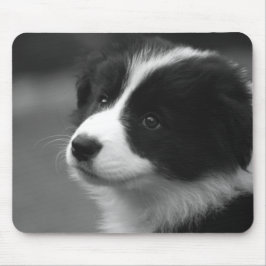 Mousepad Border Collie Puppy