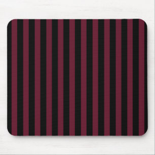 Mousepad Borgonha e listras pretas