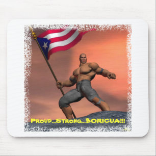 Mousepad Boricua orgulhosa!