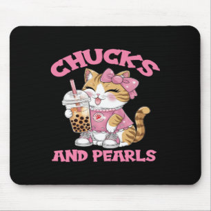 Mousepad Borracha de Bebendo de Gato Gato Gato Gelado