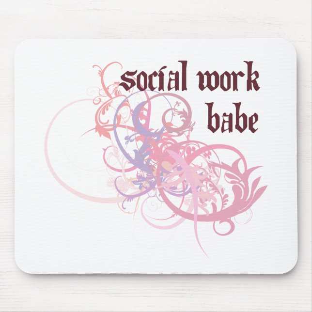 Mousepad Borracho do trabalho social (Frente)