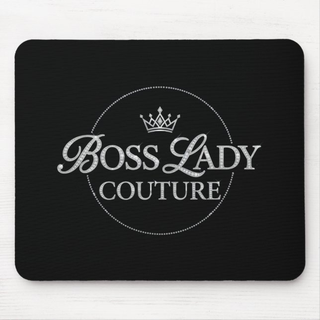 Mousepad Boss Lady Couture Tapete de Mouse (Frente)