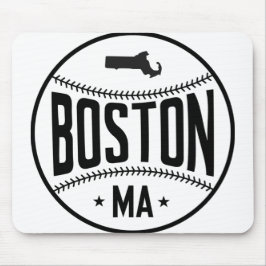 Mousepad Boston Baseball Themed