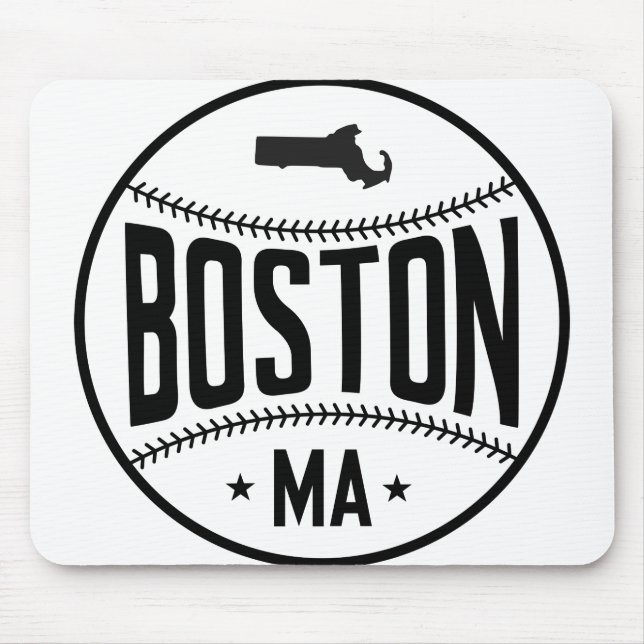 Mousepad Boston Baseball Themed (Frente)