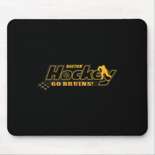 Mousepad Boston Bruins Hockey Branco Licenciado Oficialment