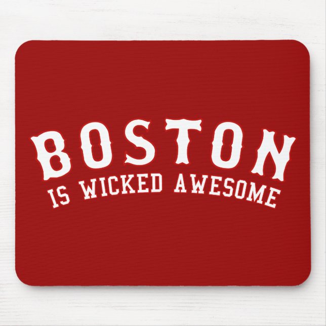 Mousepad Boston é impressionante mau (Frente)