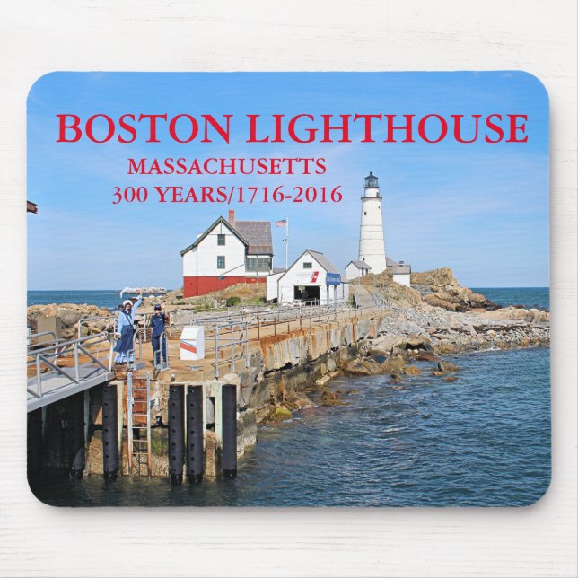 Mousepad Boston Lighthouse, Massachusetts (Frente)