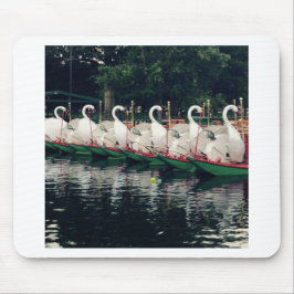 Mousepad Boston Public Gardens Swan Boats