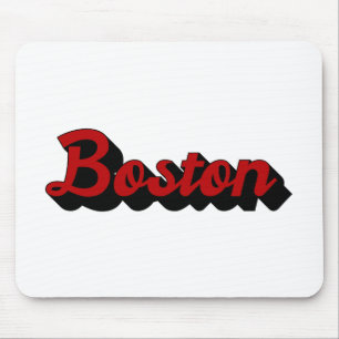 Mousepad Boston Red e Black