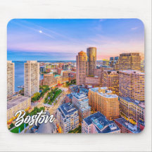 Boston Skyline, Massachusetts, EUA