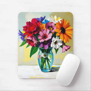 Mousepad Botânica Floral Bonita  