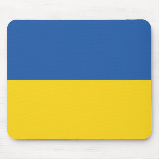 Mousepad Botão Bandeira da Ucrânia