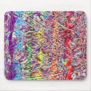 Mousepad Botão de Arte em Mármore Orgulho