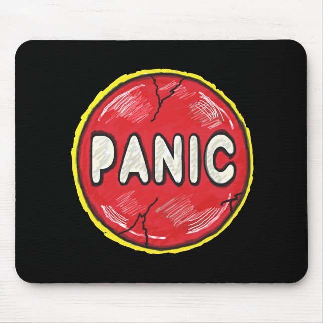 Mousepad Botão de Pânico (Frente)