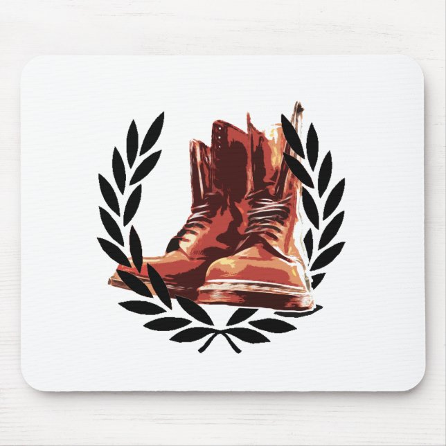 Mousepad botas das peles (Frente)
