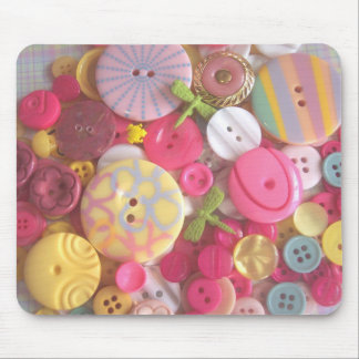 Mousepad Botões da cor da praia