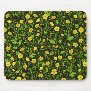 Mousepad Botões em preto