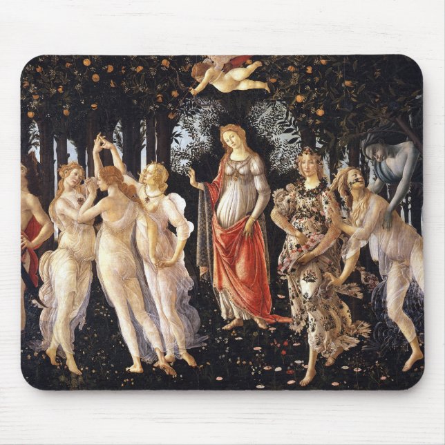 Mousepad BOTTICELLI - Primavera 1482 (Frente)